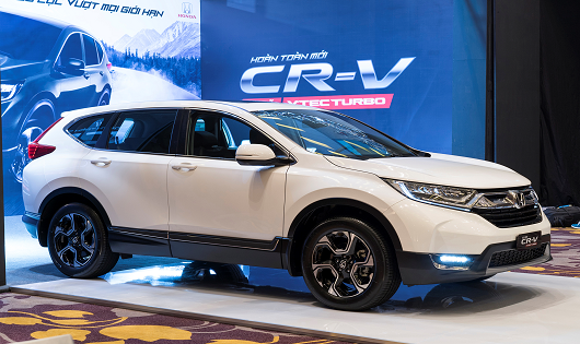 Honda CR-V là mẫu xe nhập khẩu nguyên chiếc bán chạy nhất của HVN