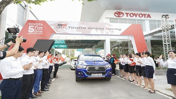 Việt Nam là chặng đường cuối cùng của “Hành trình 5 châu cùng Toyota”
