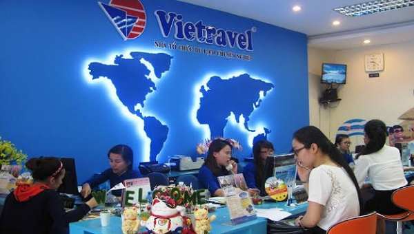 Vietravel là 1 trong 3 DN du lịch lữ hành dẫn đầu cả 3 danh sách