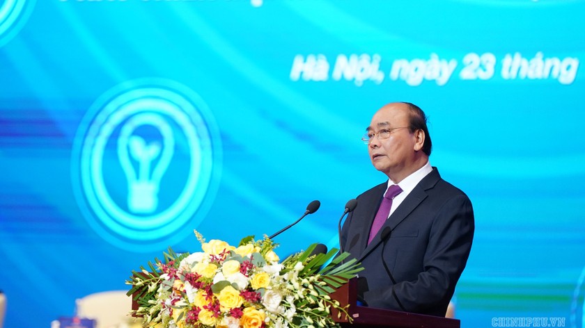 Thủ tướng Nguyễn Xuân Phúc phát biểu khai mạc Hội nghị (ảnh:VGP)
