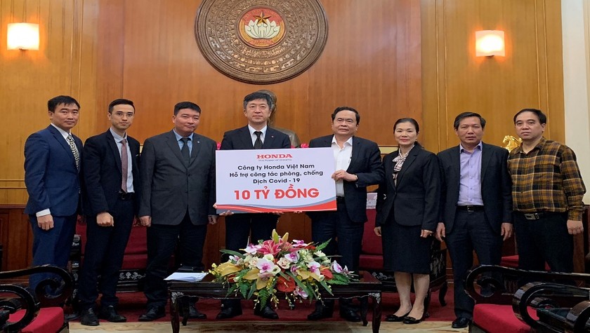 Honda Việt Nam chung tay cùng Chính phủ phòng chống dịch Covid-19 tại Việt Nam