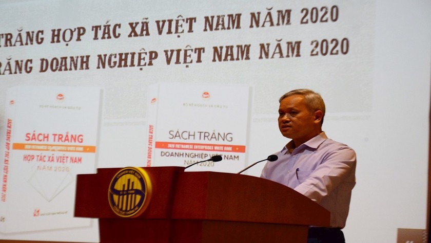 Tổng cục trưởng TCTK giới thiệu Sách Trắng HTX Việt Nam 2020 và Sách Trắng DN Việt Nam 2020