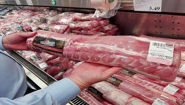 Nhập khẩu thịt lợn tăng 300% so với cùng kỳ 2019