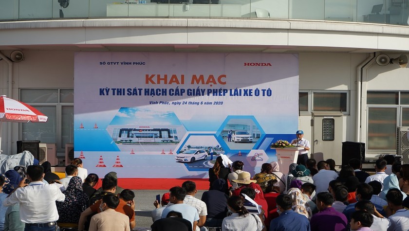 Honda Việt Nam tổ chức thi sát hạch bằng lái xe ô tô
