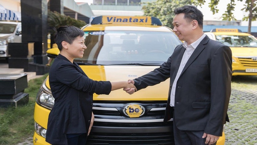 CEO beGroup và CEO Vinataxi bắt tay hợp tác dự án beTaxi