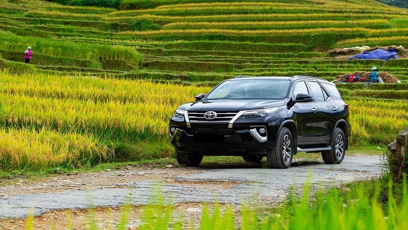 Toyota tiếp tục ưu đãi cho khách hàng mua xe Toyota Fortuner trong tháng 8