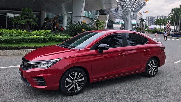 Honda City - mẫu xe bán chạy nhất của Honda Việt Nam trong tháng 1/2021.