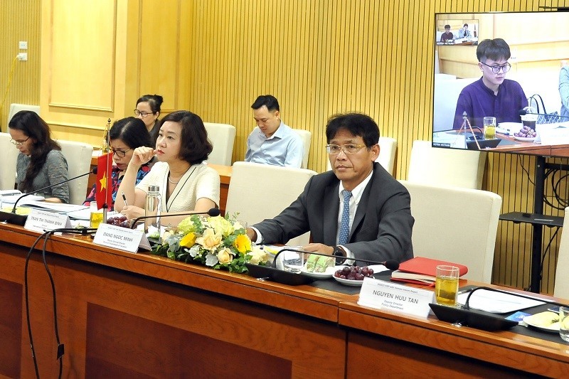 Phó Tổng cục trưởng Tổng cục Thuế Đặng Ngọc Minh chủ trì hội nghị.