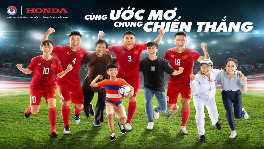 Honda Việt Nam tiếp tục là Nhà Tài trợ chính của các Đội tuyển Bóng đá Quốc gia Việt Nam giai đoạn 2021-2024.