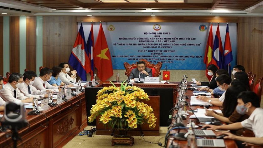 Hội nghị 3 bên giữa KTNN Việt Nam - Lào - Campuchia