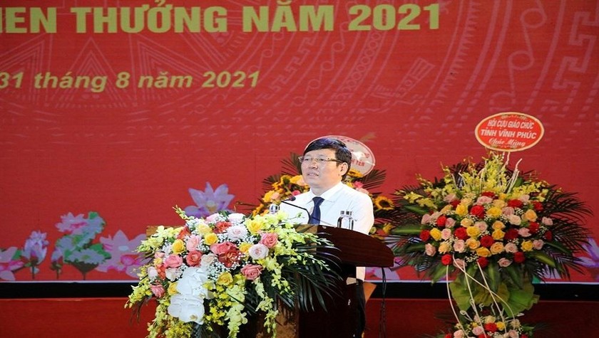 Phó Bí thư Tỉnh ủy, Chủ tịch UBND tỉnh Lê Duy Thành lần đầu tiên phát biểu trước hội nghị Tổng kết năm học ngành GD&ĐT