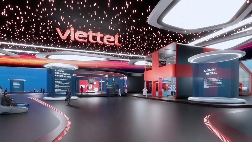 Gian hàng của Viettel tại ITU Digital World 2021