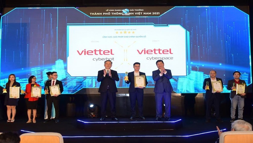 Trợ lý ảo của Viettel giành giải xuất sắc tại Việt Nam Smart City Award 2021