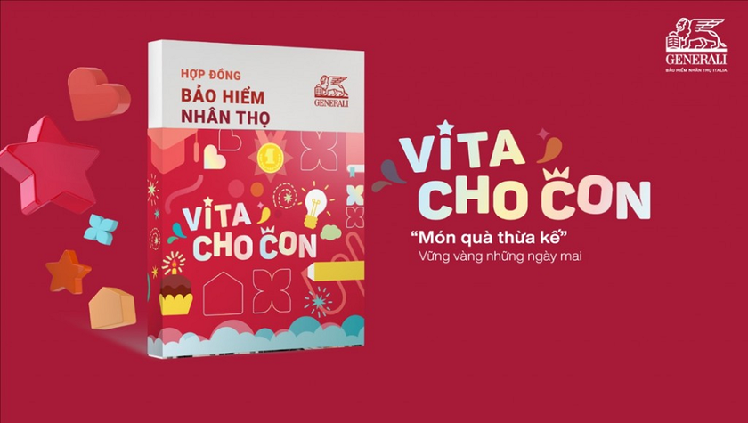 Generali Việt Nam được vinh danh với sản phẩm VITA – Cho Con