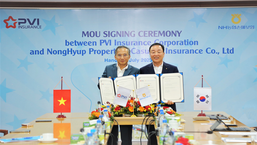 Bảo hiểm PVI ký kết hợp tác với Công ty TNHH Bảo hiểm Tài sản & Thiệt hại NongHyup