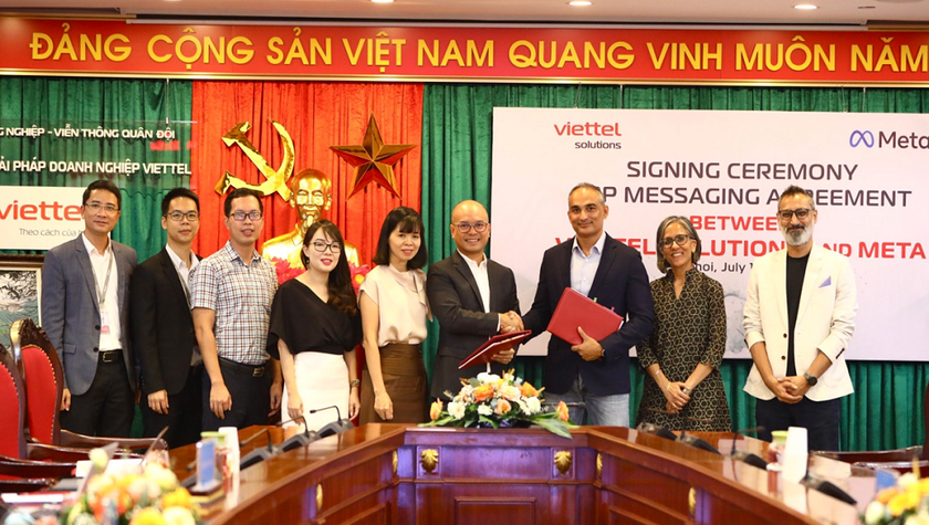 Viettel Solutions là nhà cung cấp trực tiếp dịch vụ A2P SMS chính thức tại Việt Nam cho Meta