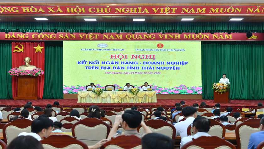 Hội nghị Kết nối Ngân hàng - Doanh nghiệp trên địa bàn tỉnh Thái Nguyên.