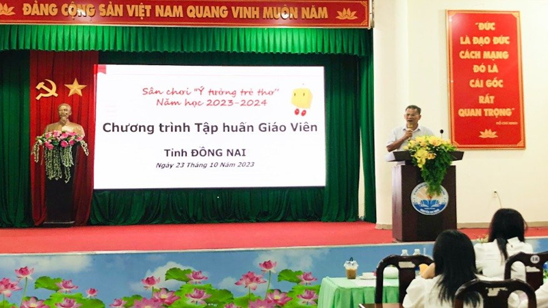 Tập huấn cho Giáo viên tại Đồng Nai