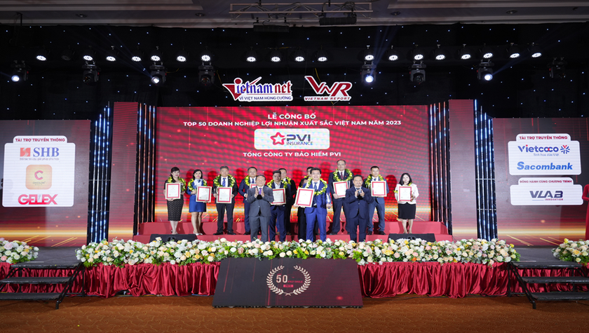 Bảo hiểm PVI tự hào 3 năm liên tiếp lọt Top 50 doanh nghiệp lợi nhuận tốt nhất Việt Nam.