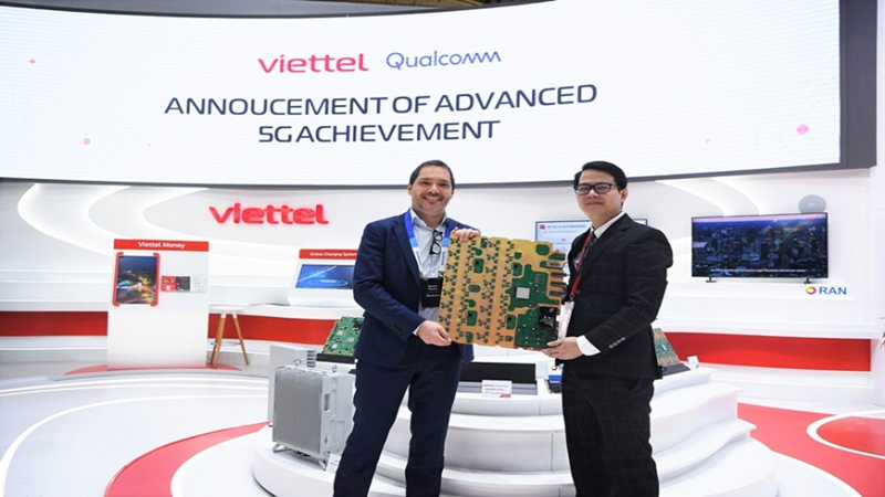 Viettel High Tech là đối tác đầu tiên của Qualcomm trên thế giới hoàn thành chế tạo khối thu phát vô tuyến trạm 5G sử dụng chipset QRU100 5G RAN của Qualcomm chỉ sau 7 tháng hợp tác.