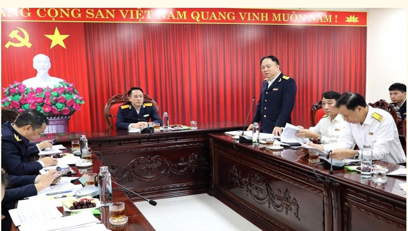 Phó Tổng cục trưởng Tổng cục Thuế Mai Sơn vừa làm việc với Cục Thuế Ninh Bình.