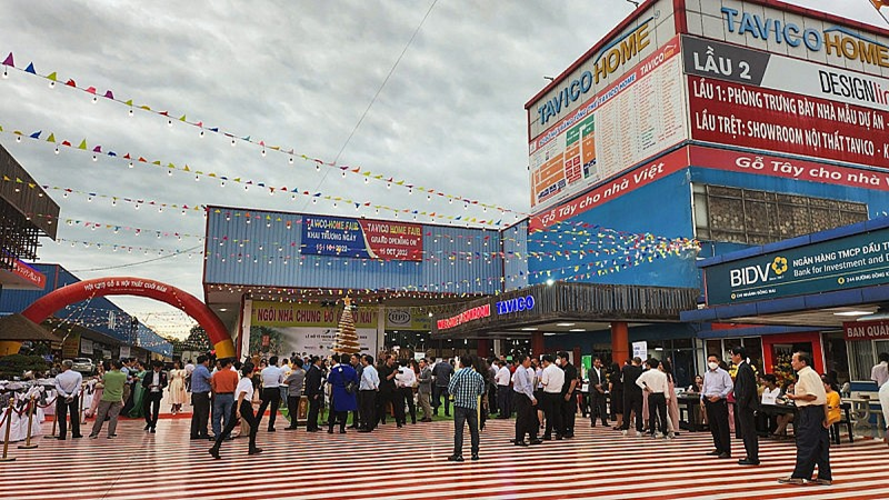 Hội chợ diễn ra tại Tavico Home - số 81 Điểu Xiển, phường Tân Biên, TP Biên Hòa, Đồng Nai. (ảnh: Tavico Home)