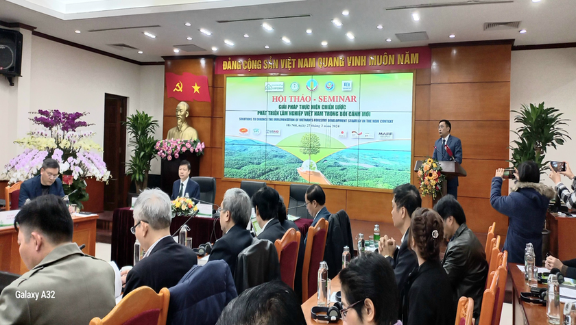 Thứ trưởng Nguyễn Quốc Trị phát biểu tại Hội nghị