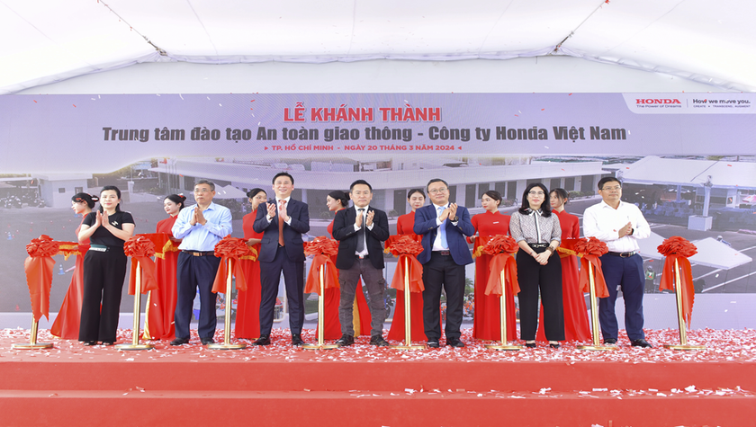Honda Việt Nam khánh thành Trung tâm đào tạo An toàn giao thông thứ hai phía Nam