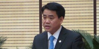 Ông Nguyễn Đức Chung phát biểu nhậm chức (Ảnh: VOV)