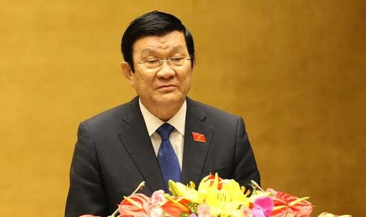 Ông Trương Tấn Sang kết thúc nhiệm kỳ Chủ tịch nước