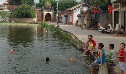 100% số dân nông thôn ở Hà Nội đã được sử dụng nước sinh hoạt đảm bảo vệ sinh. Ảnh minh họa.