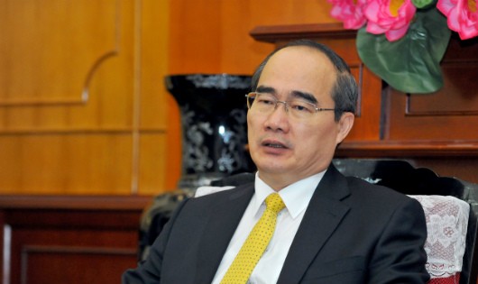 Chủ tịch Ủy ban Trung ương MTTQ Việt Nam, Phó Chủ tịch Hội đồng bầu cử Quốc gia Nguyễn Thiện Nhân.