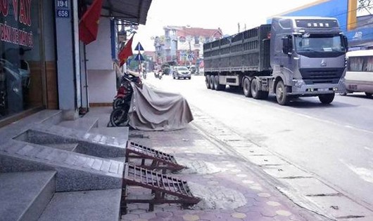 Khu vực xảy ra vụ việc - Ảnh: Nguyễn Nam