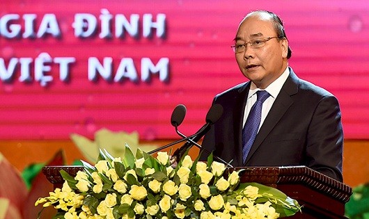 Thủ tướng Nguyễn Xuân Phúc ngợi ca giá trị thiêng liêng của gia đình Việt 