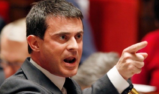 Thủ tướng Pháp Manuel Valls. 