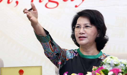 Chủ tịch QH Nguyễn Thị Kim Ngân.