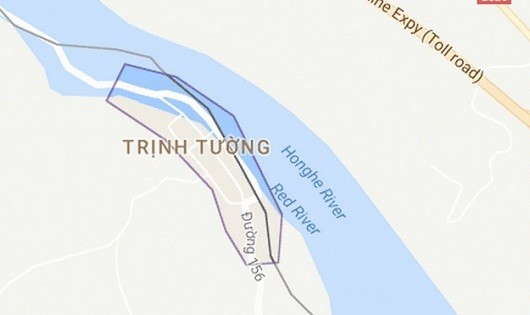 Xã Trịnh Tường, huyện Bát Xát, Lào Cai  - nơi xảy ra vụ sát hại. (Nguồn: Google maps)