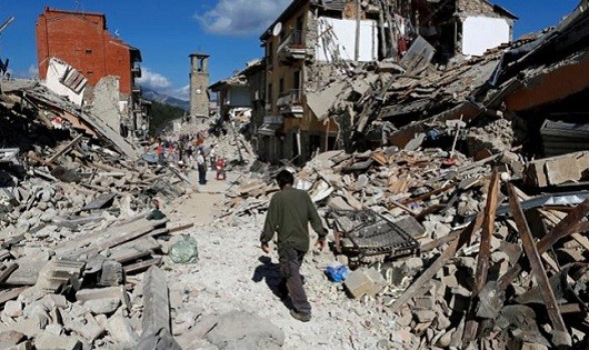 Số người thiệt mạng không ngừng tăng do động đất ở Italy