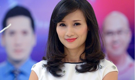 Bà Lê Bình tại sự kiện ra mắt VTV24. Ảnh: Anh Tuấn.