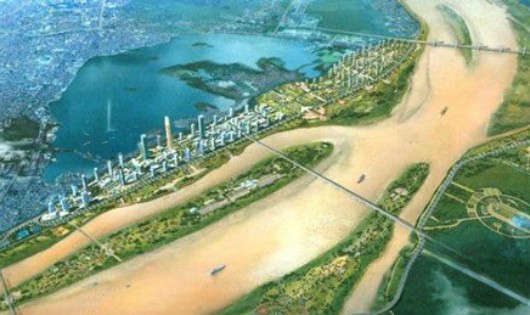 Tái khởi động dự án 'siêu đô thị' bên sông Hồng