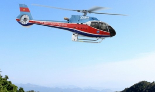 Máy bay EC130 T2 do hãng Airbus Helicopters sản xuất.