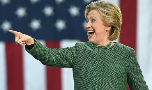 Ứng cử viên tổng thống đảng Dân chủ Hillary Clinton đang chiếm ưu thế trong bầu cử sớm. (Nguồn: Getty)