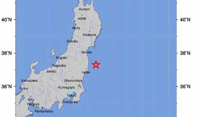 Động đất mạnh kéo theo sóng thần ở Nhật, nhiều người bị thương