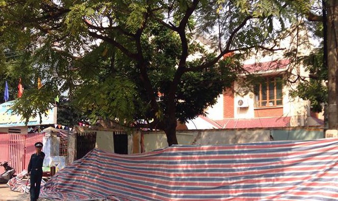 Sập tường trường mầm non ở Hà Nội, một người thiệt mạng