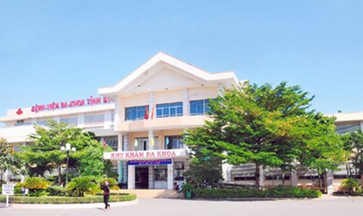 Bệnh viện Đa khoa Bình Thuận nơi bé trai được đưa vào cấp cứu nhưng không qua khỏi