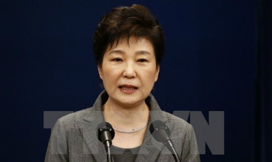 Tổng thống Park Geun-hye vắng mặt trong phiên luận tội cuối cùng