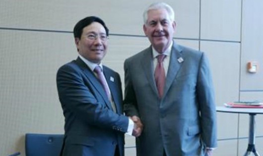 Phó Thủ tướng, Bộ trưởng Ngoại giao Phạm Bình Minh thăm Mỹ