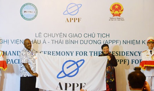 Việt Nam tiếp nhận chức Chủ tịch APPF