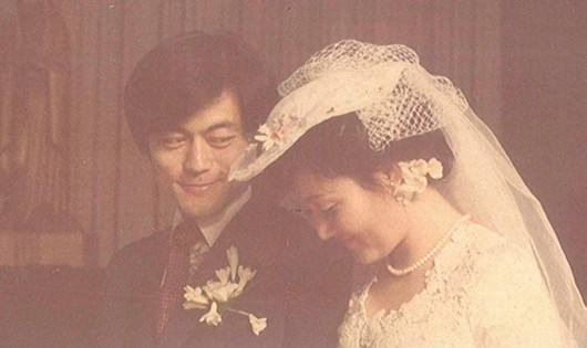 Đám cưới của Moon Jae-in và Kim Jung-sook. Ảnh: QQ.com