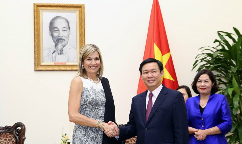  Đề nghị Hoàng hậu Hà Lan huy động giúp Việt Nam nguồn lực tài chính, kỹ thuật 